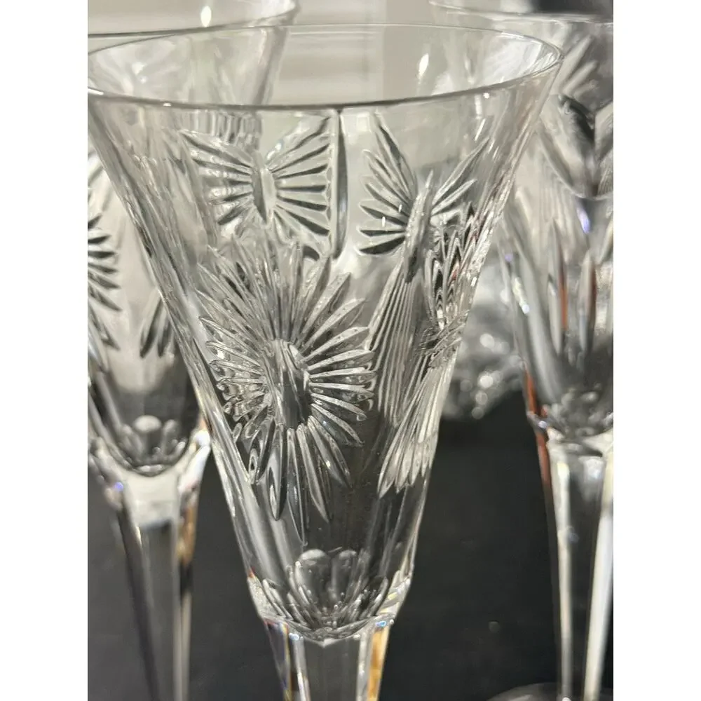 Set Of 4 Waterford Crystal Millennium Series 
